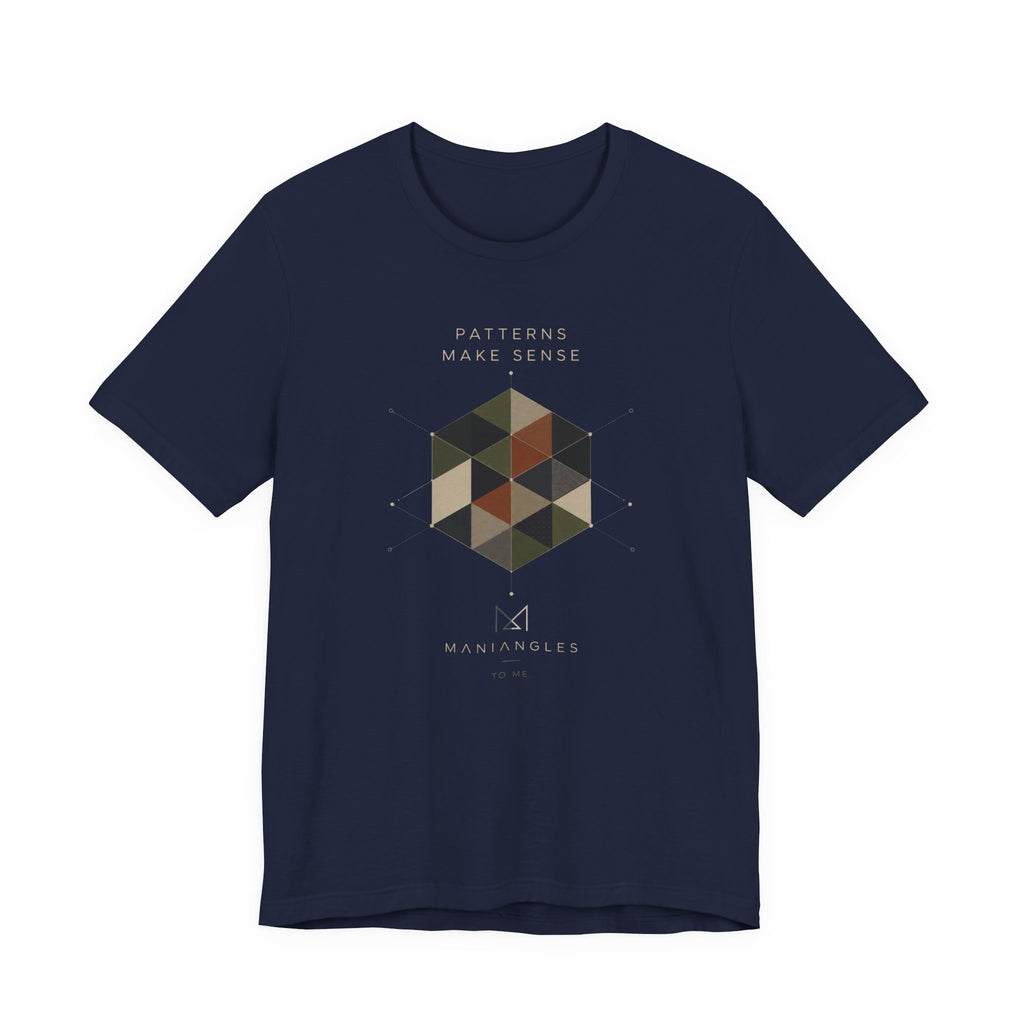 PATTERNS MAKE SENSE T-SHIRT