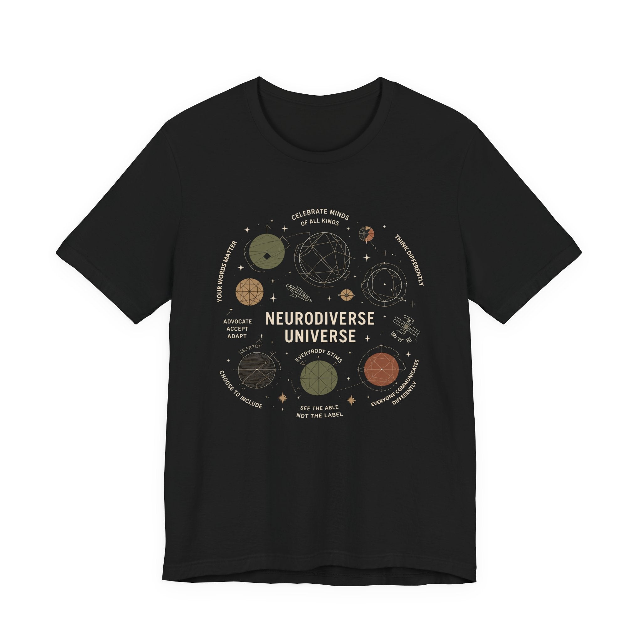 NEURODIVERSE UNIVERSE T-SHIRT