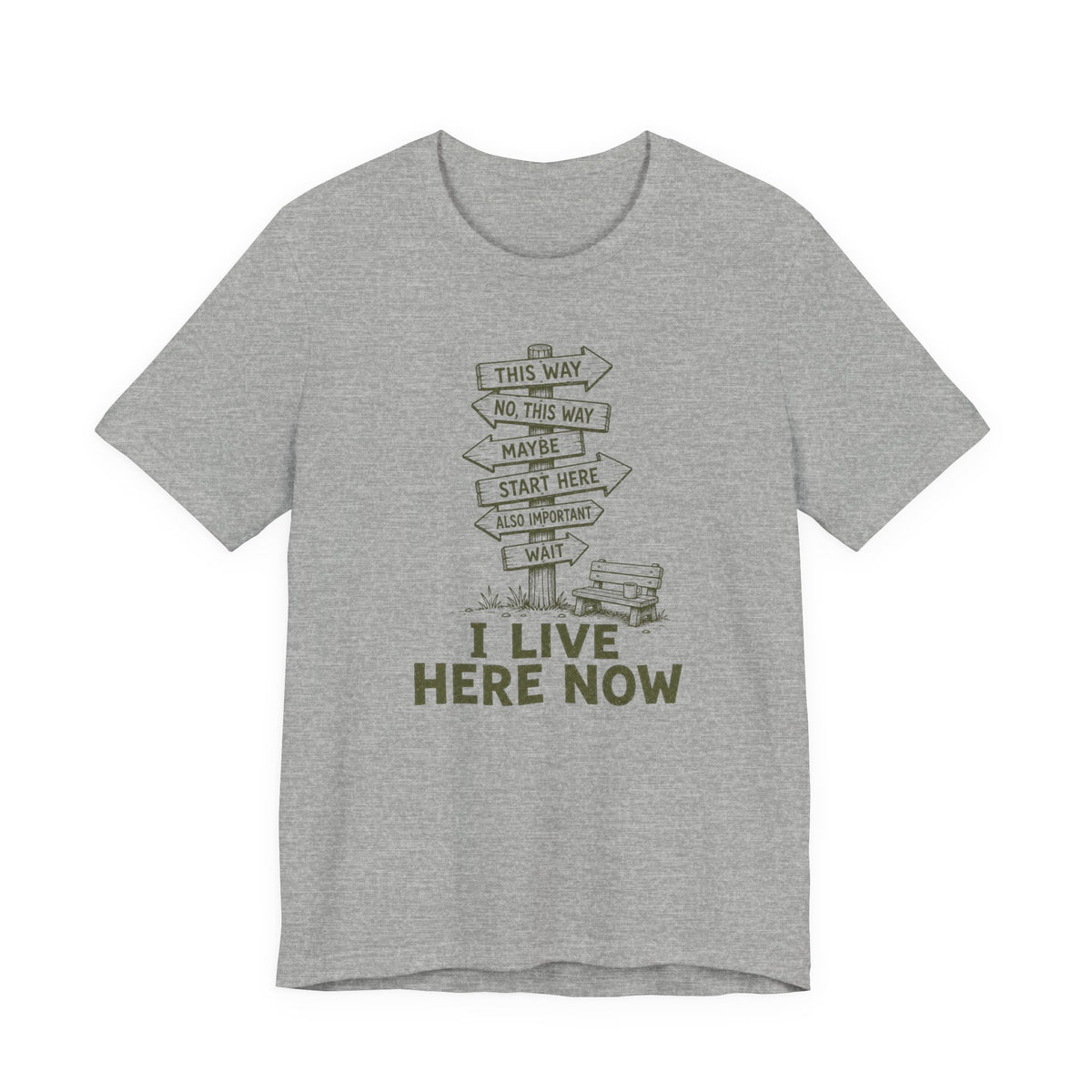 TOO MANY SIGNS T-SHIRT