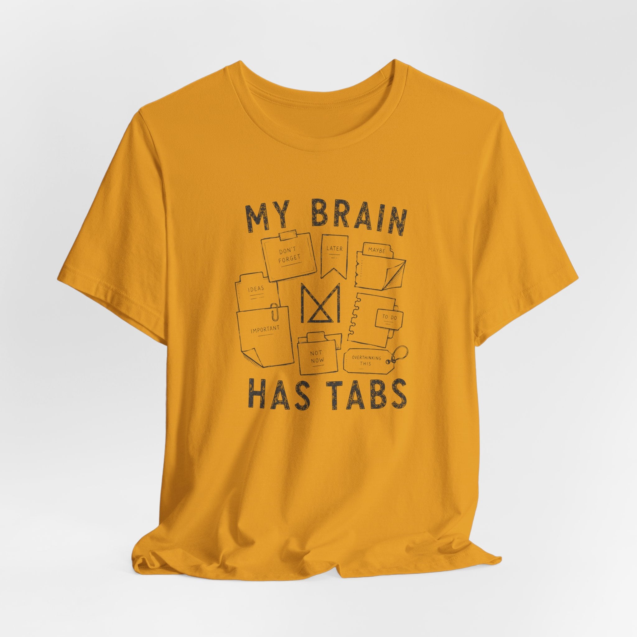 MY BRAIN HAS TABS T-SHIRT