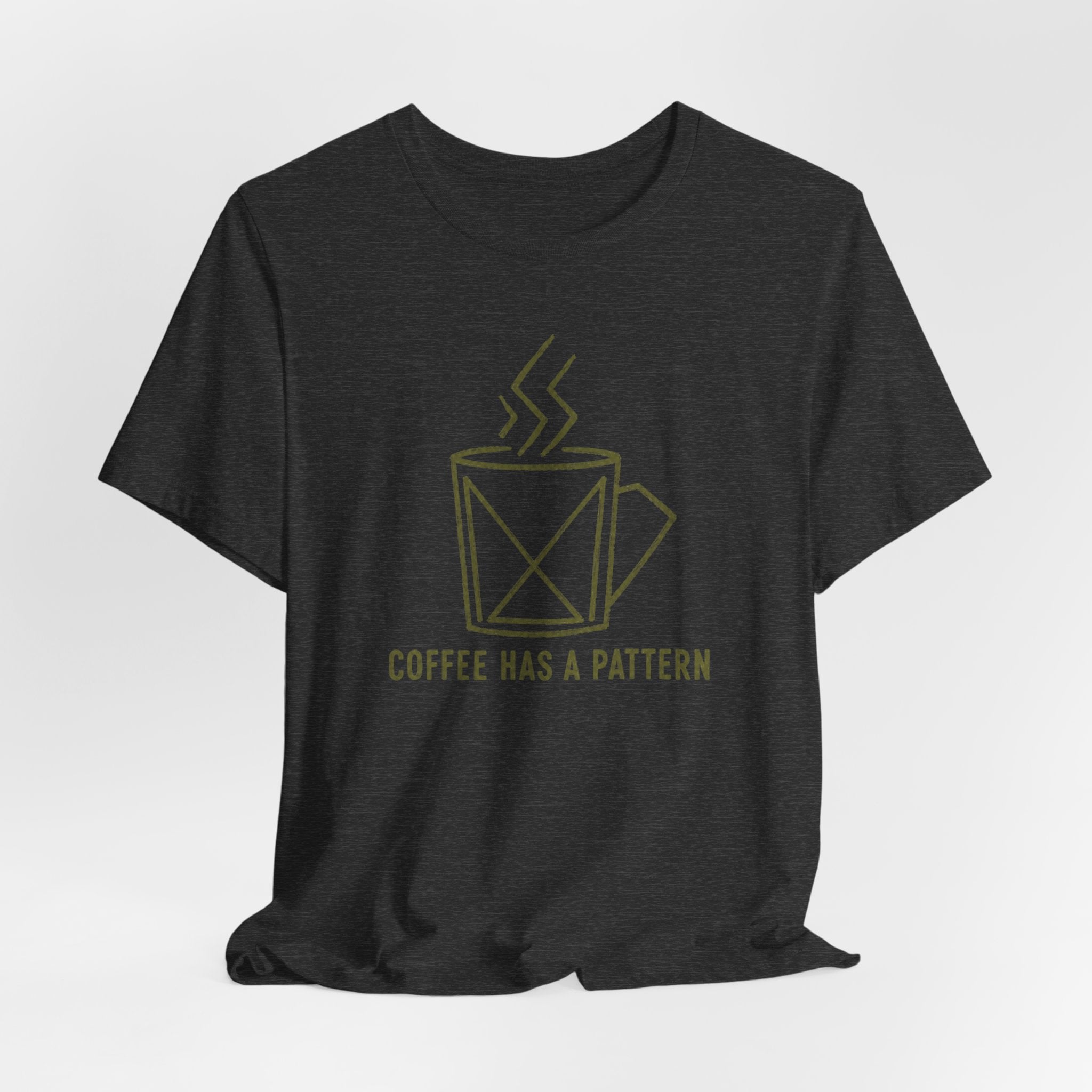COFFEE HAS A PATTERN T-SHIRT
