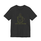 COFFEE HAS A PATTERN T-SHIRT