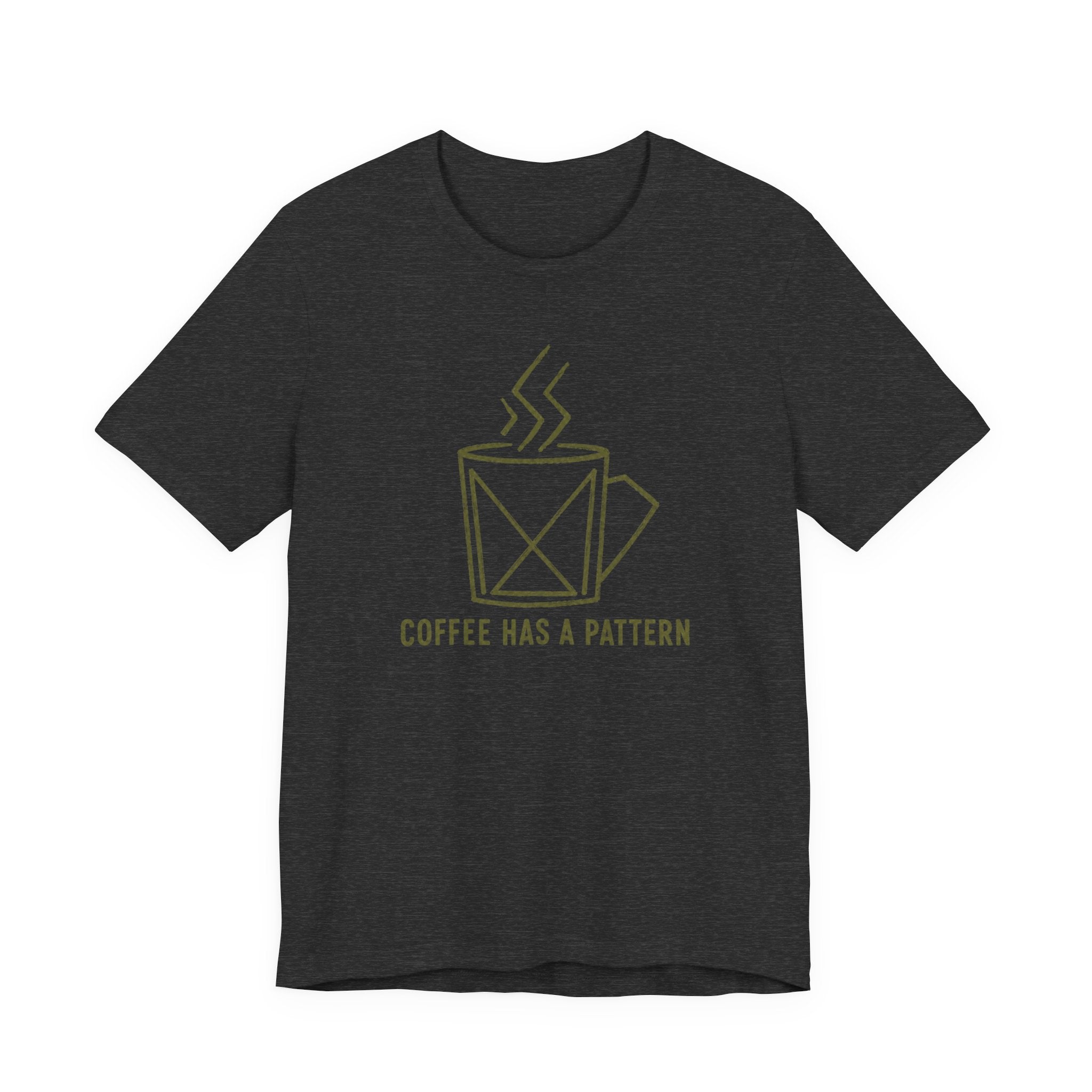 COFFEE HAS A PATTERN T-SHIRT