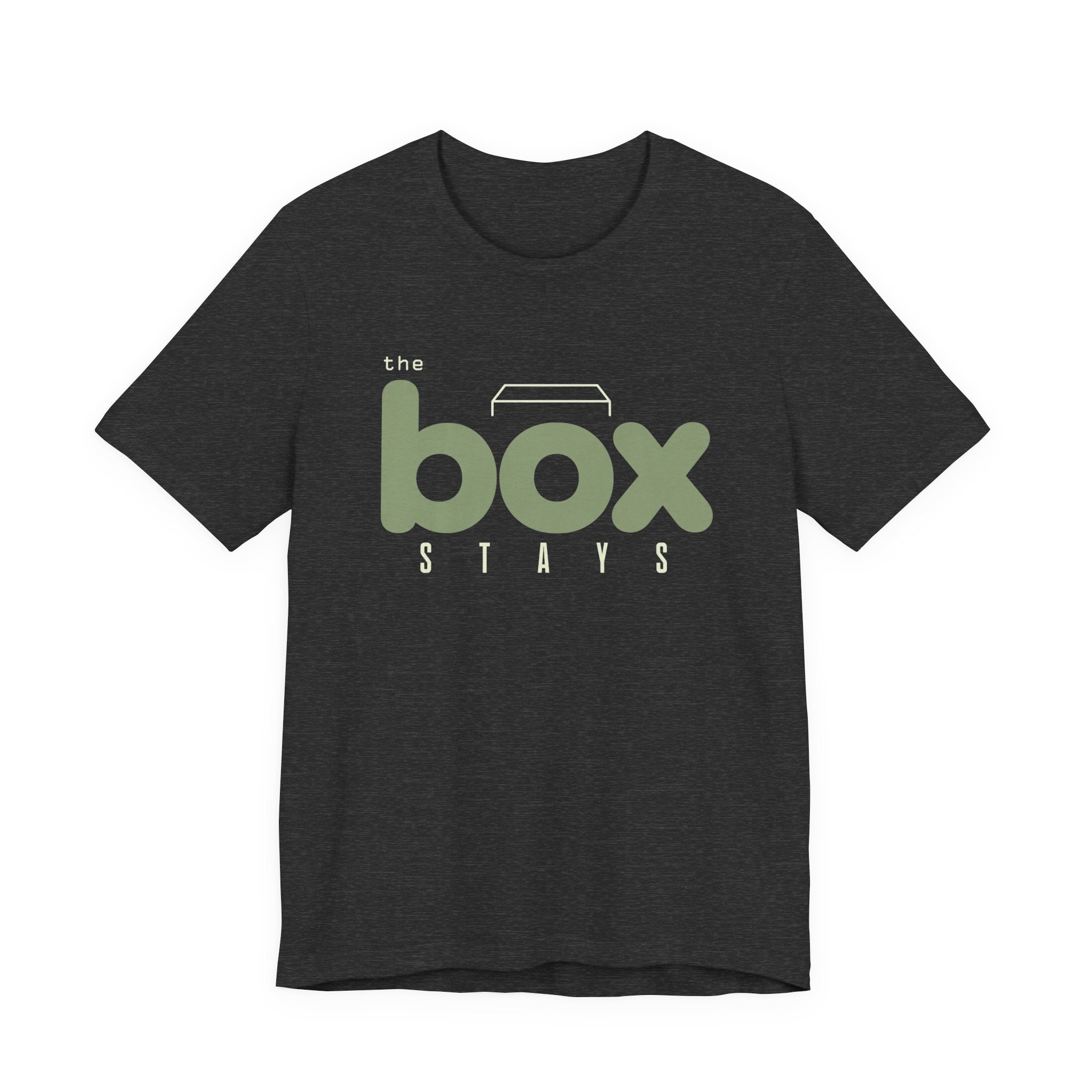 THE BOX STAYS T-SHIRT