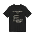 SOCIAL INTERACTION M3NU T-SHIRT