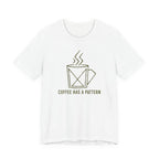 COFFEE HAS A PATTERN T-SHIRT