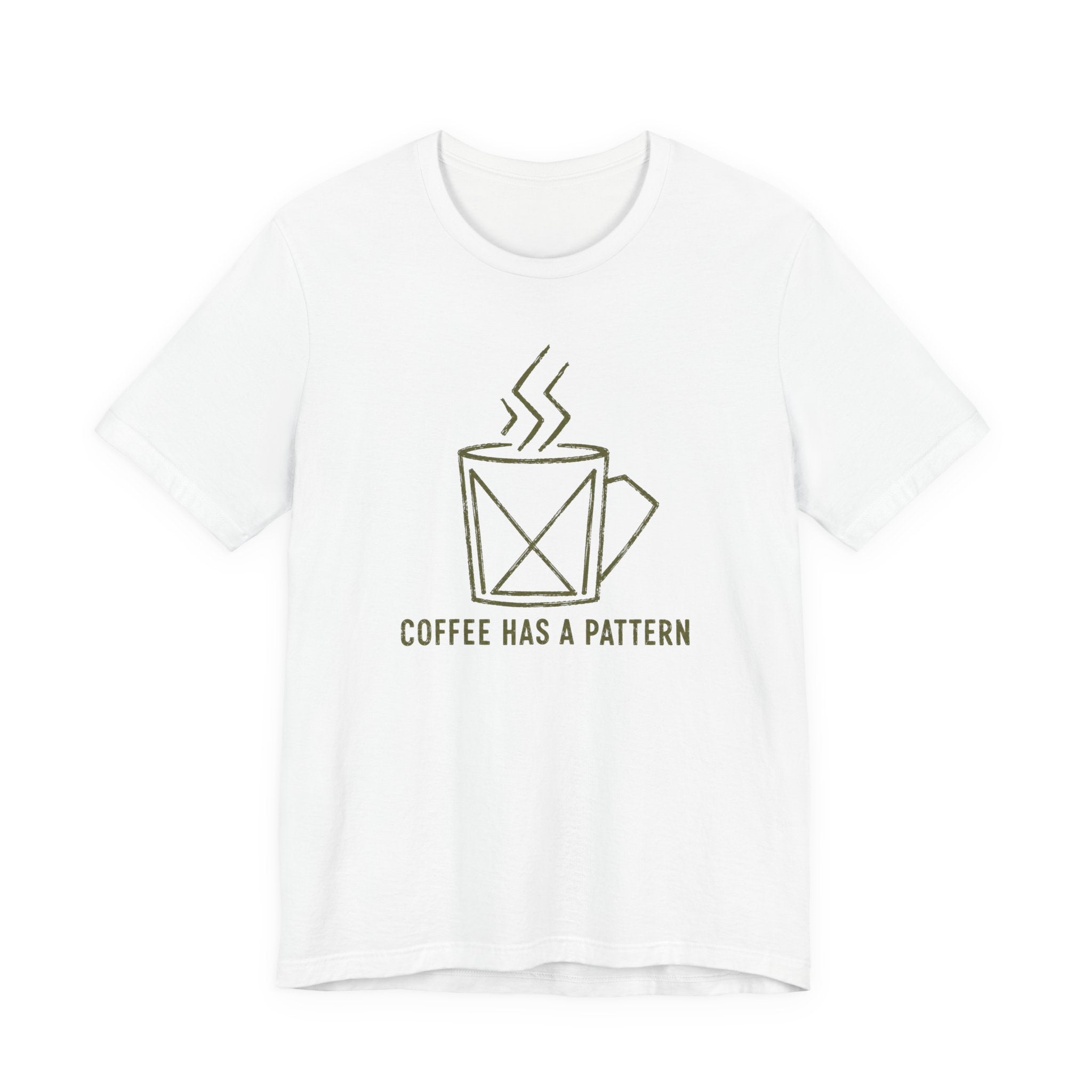 COFFEE HAS A PATTERN T-SHIRT