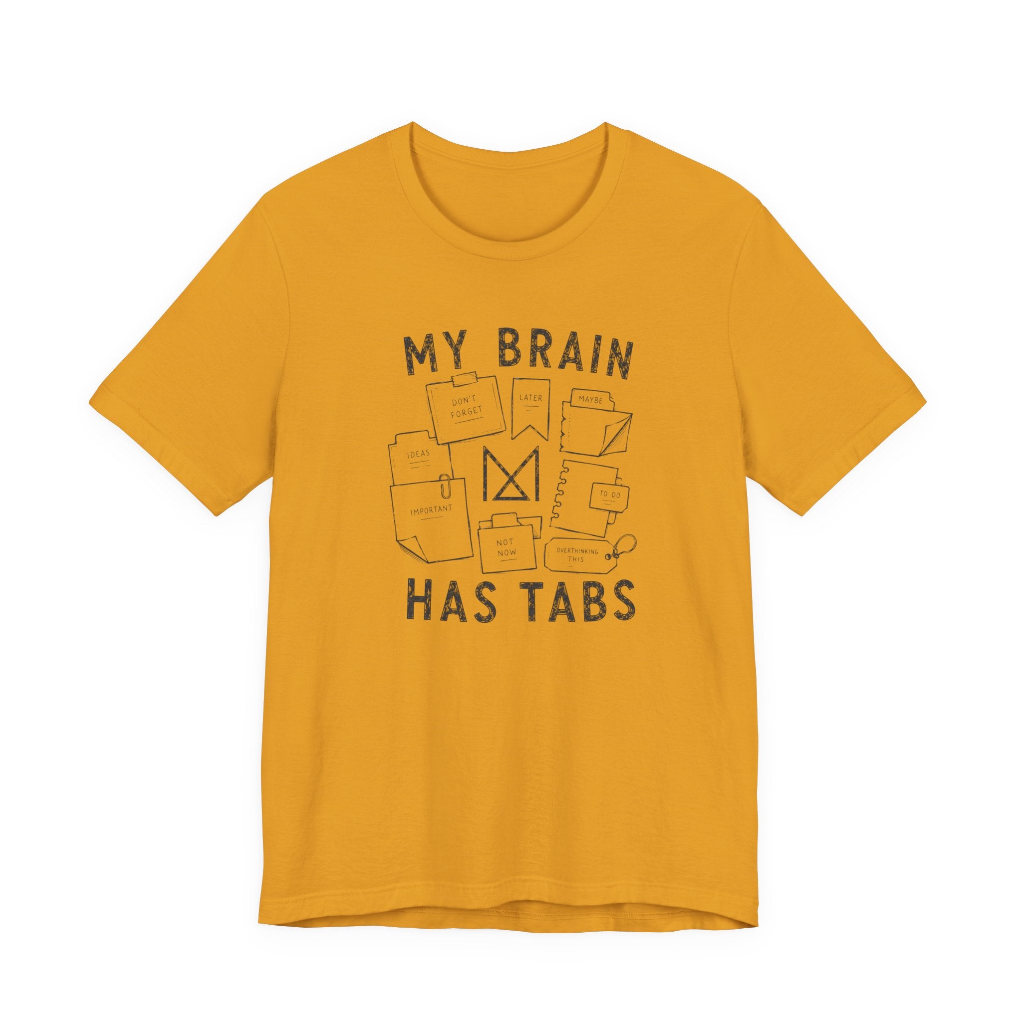 MY BRAIN HAS TABS T-SHIRT