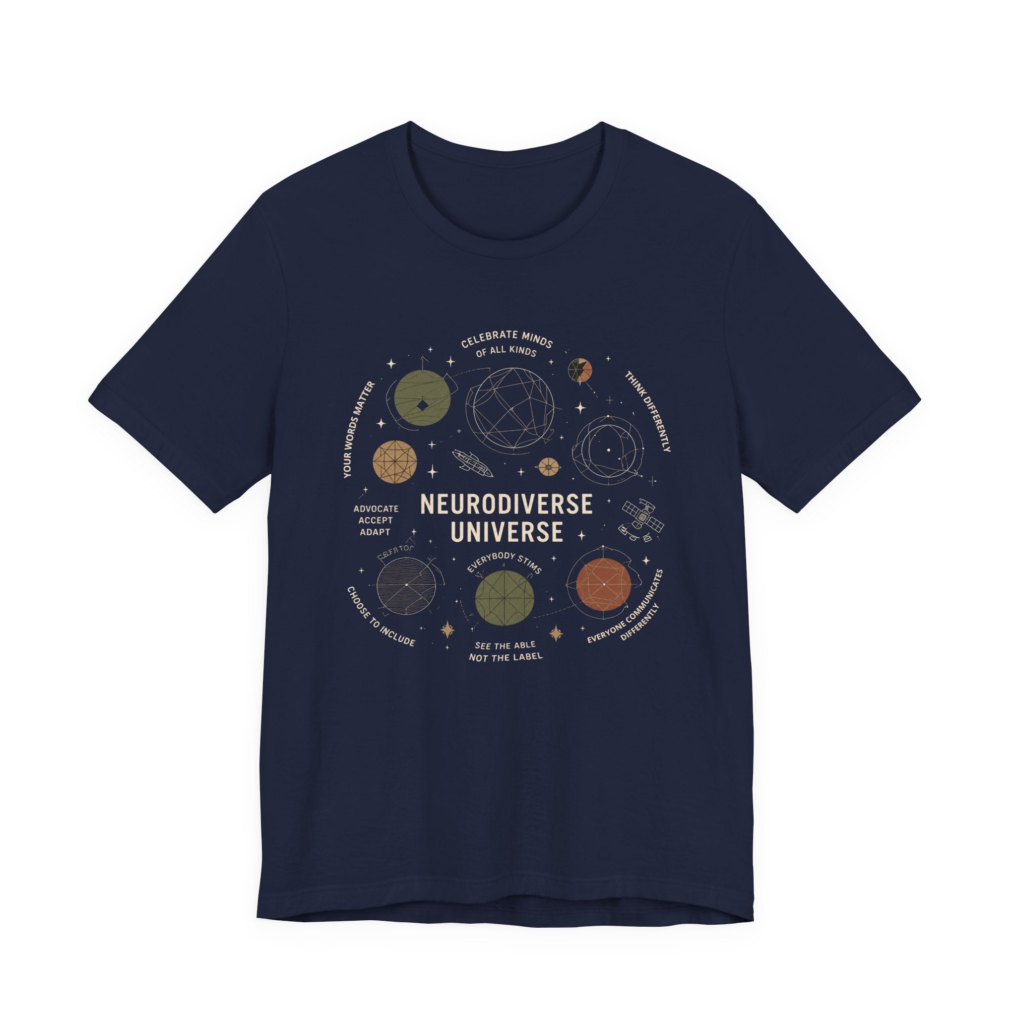 NEURODIVERSE UNIVERSE T-SHIRT