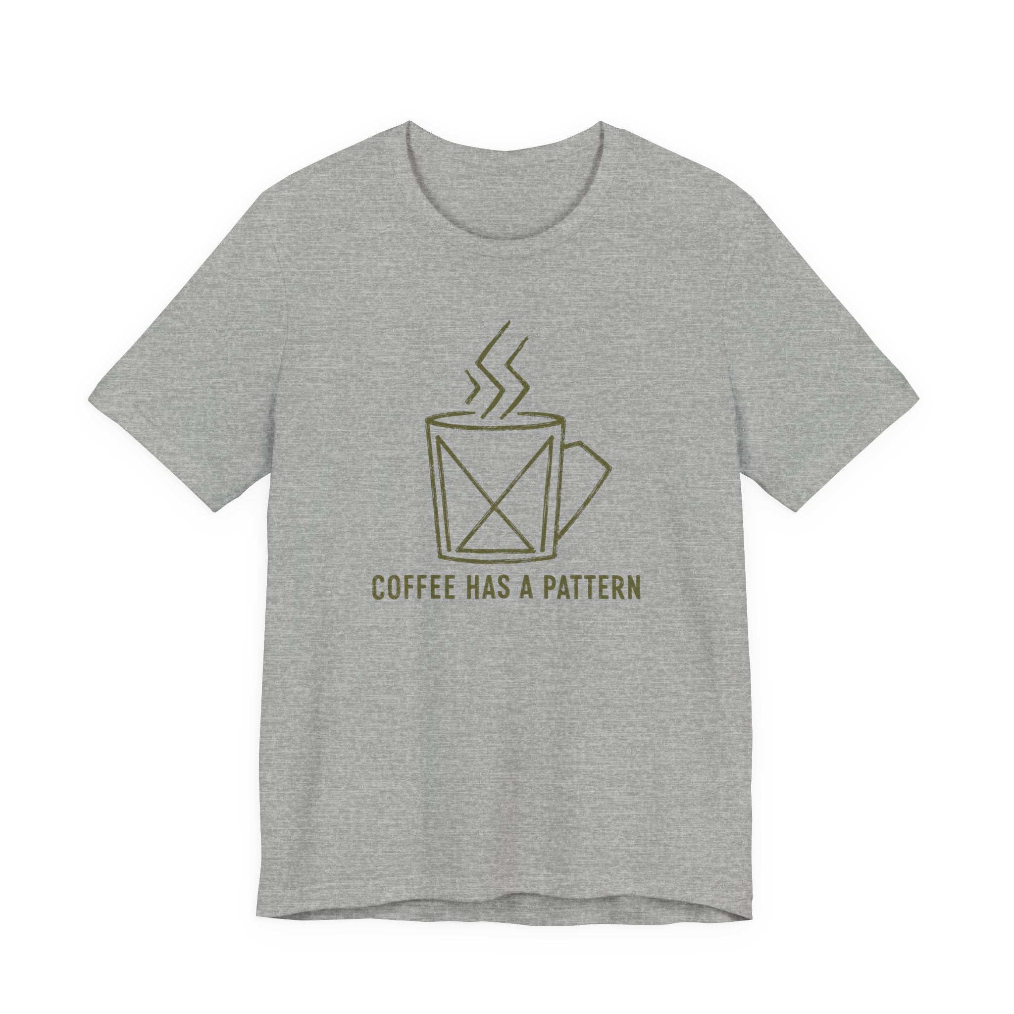 COFFEE HAS A PATTERN T-SHIRT