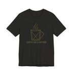 COFFEE HAS A PATTERN T-SHIRT