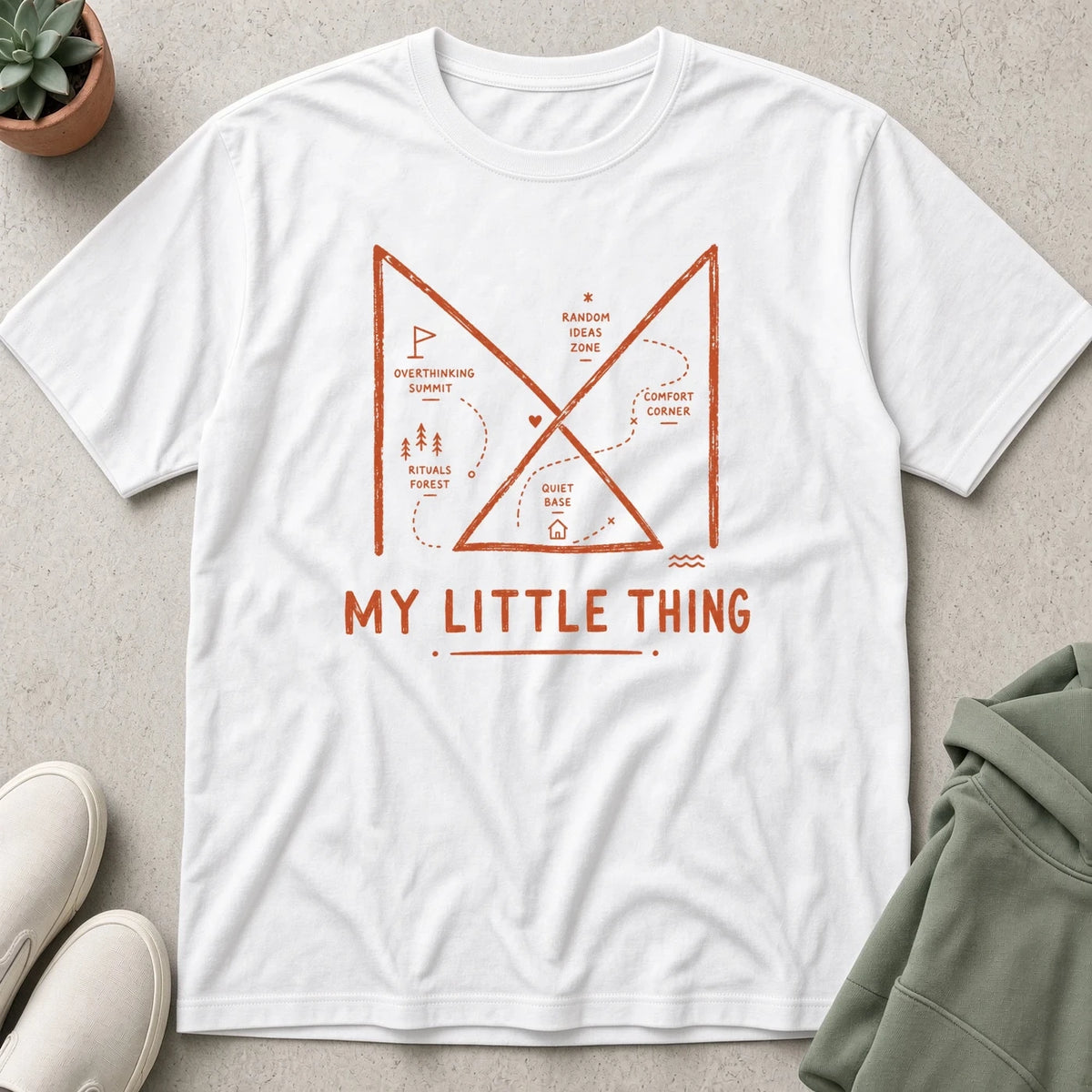 My Little Thing T-Shirt in White